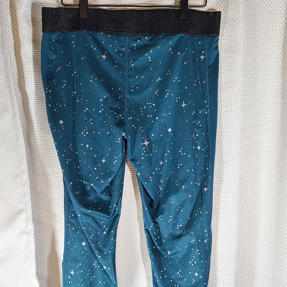 Nike Pro Women Xl Dri Fit Stars Constellation Compression Stretch